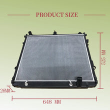 Load image into Gallery viewer, For Toyota Land Cruiser 2008-2019 VDJ200 SERIES AUTO / MANUAL RADIATOR W/ CAP
