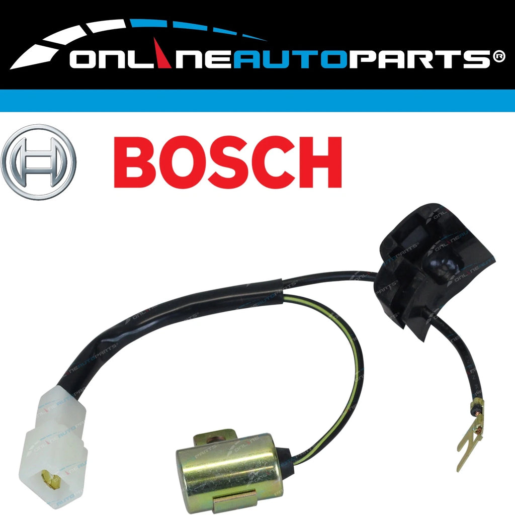 Bosch Ignition Condenser for Nissan Patrol GQ 6cyl 4.2L TB42S 1988 to 1994