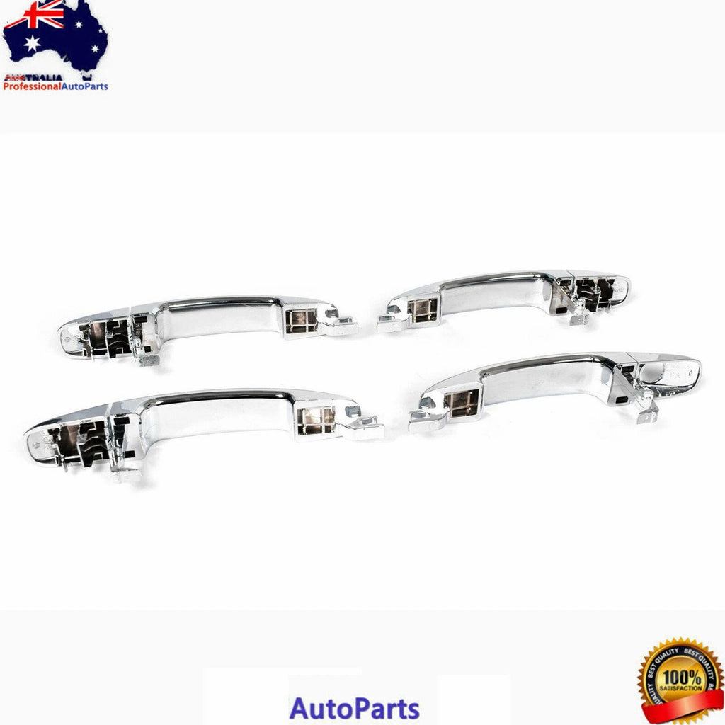 FULL CHROME Set of 4 Pcs Outer Door Handles For Ford Falcon FPV FG FG-X Sedan