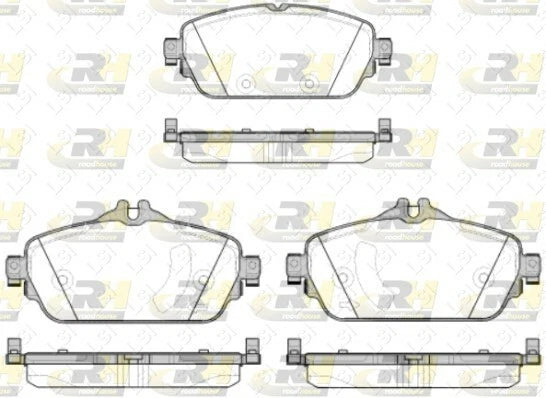 Roadhouse Front Brake Pads for Mercedes Benz A250 W176 C200 W205