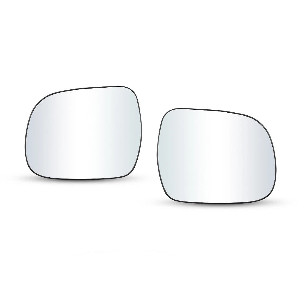 Pack of 2 For 05-15 Toyota Hilux Car Rearview Mirror Backing Plate Heated RH LH