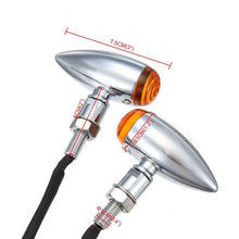 Load image into Gallery viewer, Motorcycle Turn Signal Indicator Light Fit For Harley Chopper Cafe