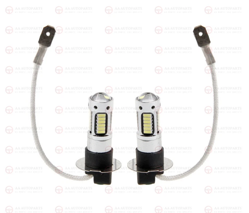H3 LED Projector Fog Light Bulbs for Holden Commodore VT VX VY VZ