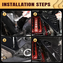 Load image into Gallery viewer, Black Engine Bay Panel Cover for Corvette C8 Stingray Coupe,C8.R Z51 2020-2024 S