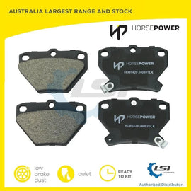 Rear Brake Pads Set for Toyota COROLLA ZZE122R JAPANESE Edition 2001-07