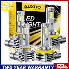Load image into Gallery viewer, AUXITO 4x 9005 H8 H11 LED Headlight Bulb Kit High Low Beam 6500K Replace Halogen