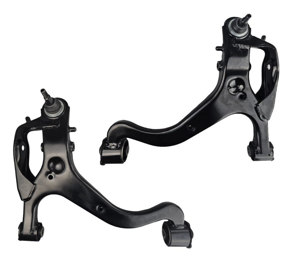 Pair of front lower control arms with ball joints for Land Rover Discovery 4 air suspension