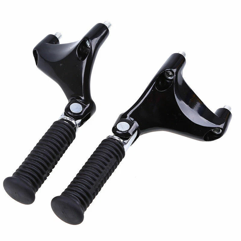 Rear Passenger Foot Pegs Pedal Mount For Harley Sportster XL 883 1200 Iron 04-13