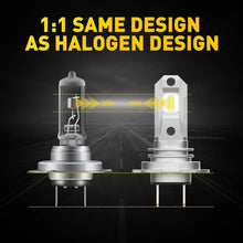 Load image into Gallery viewer, AUXITO 100W 20000LM 2x H7 LED Car Headlight Conversion Bulbs High Low Beam 6500K