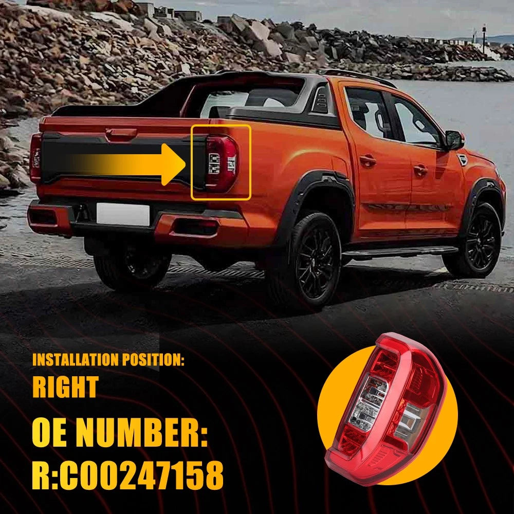 RH Tail Light Assembly for LDV T60 SK8C Ute 2021-On, OE C00247158