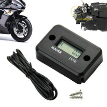 Load image into Gallery viewer, Digital Hour Meter LCD Display Waterproof For ATV Bike Motorcycle Marine Boat ST