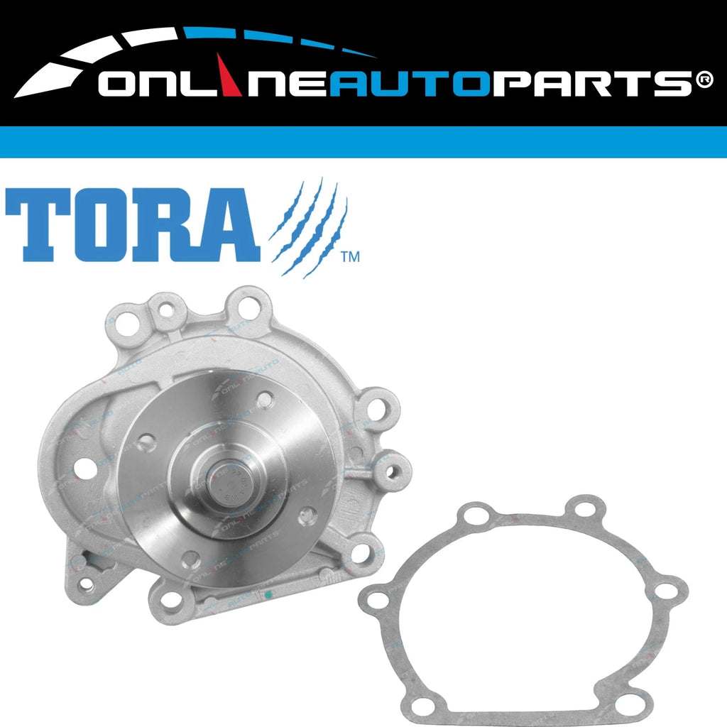 Water pump with gasket for Toyota LandCruiser Bundera 2L 2.4L 1984–1989 diesel