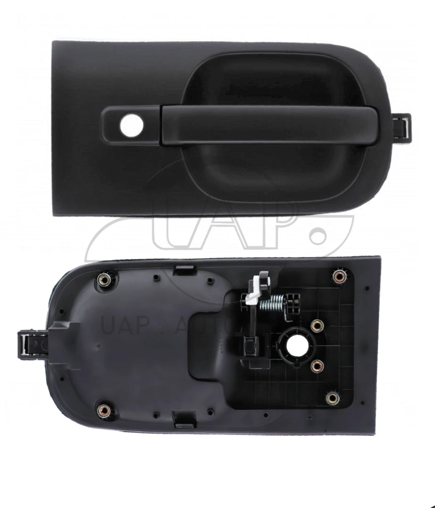 Fit HYUNDAI iLoad/iMax 08-On Front Right Outer Door Handle W/Keyhole - Black