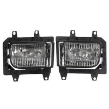 Load image into Gallery viewer, Front Bumper Clear Fog Lights Plastic Lens Kit For BMW E30 3Series Sedan 1985-93