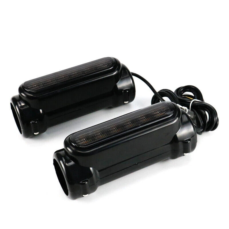 2X Motorcycle 1.25'' Highway Bar Switchback Turn Signal Light For Harley Victory