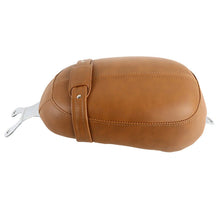 Load image into Gallery viewer, Tan PU Leather Rear Pilion Passenger Seat Pad for Indian Scout Sixty 2016-23 ST