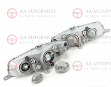 Load image into Gallery viewer, Chrome Headlights Pair + LED Globes For Holden Commodore VT WH 1997-2003