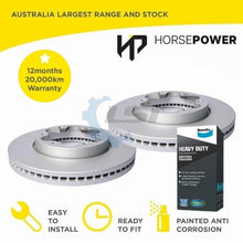 Load image into Gallery viewer, Front Bendix Heavy Duty Brake Pad Disc Rotors Set for Toyota HIACE KDH TRH 05-18