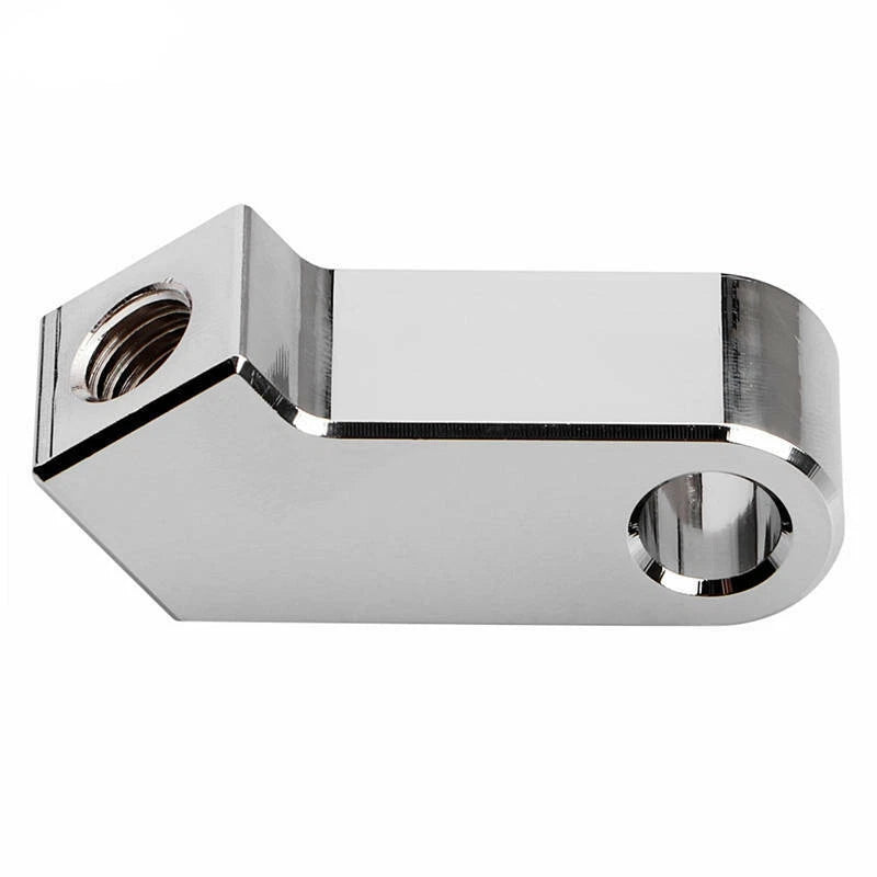 Motorcycle Chrome Bottom Mount Headlight Block For Harley Sportster Dyna Softail