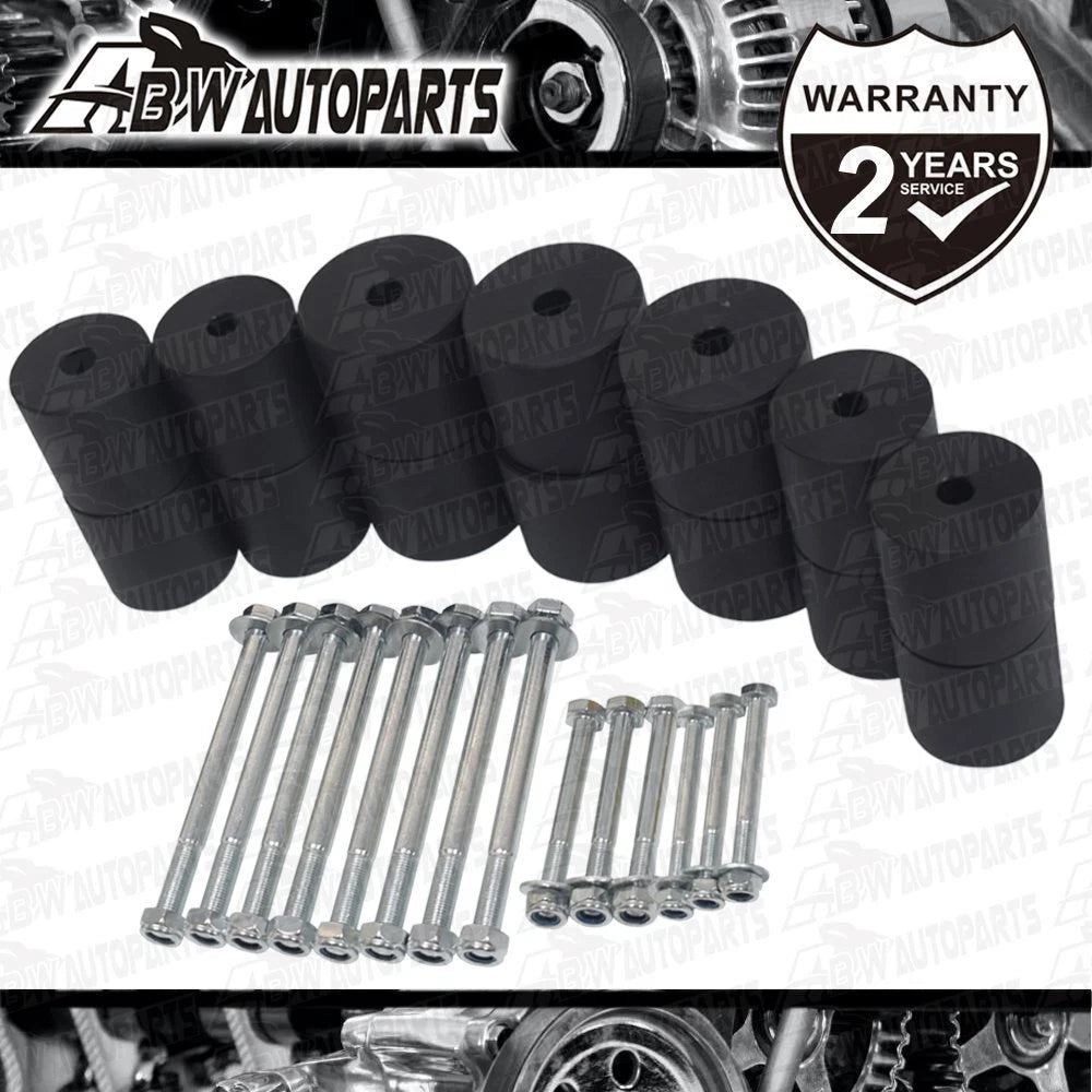 Fit Mitsubishi Triton MQ 15-18 Body Lift Kit 1" Inch 25mm Dual Cab 4x4 Cab Tray