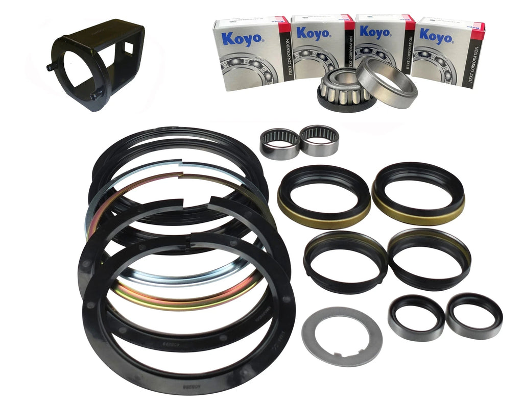 Steering Knuckle Swivel Hub Kit + Hub Nut Socket For Nissan Patrol GU Y61 1997-O