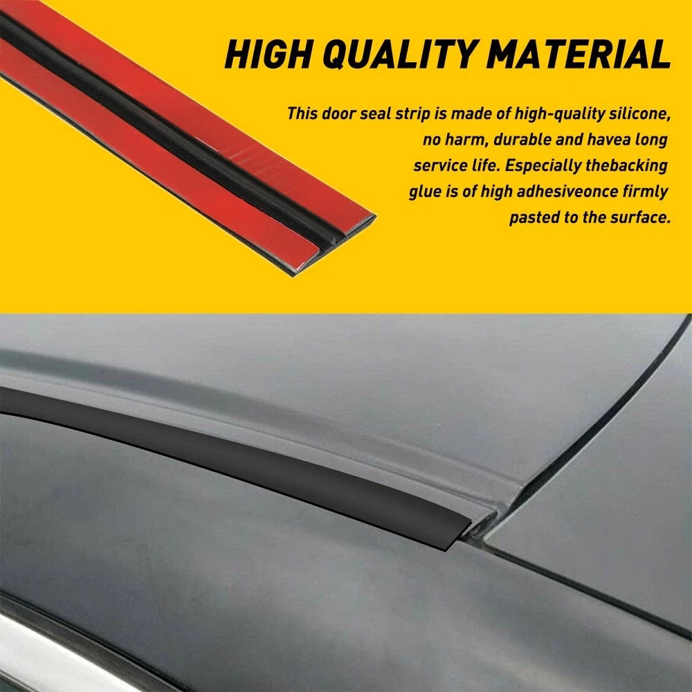 3M Car Windshield Sunroof Rear Roof Window Edge Strip Seal Protector Rubber T AU