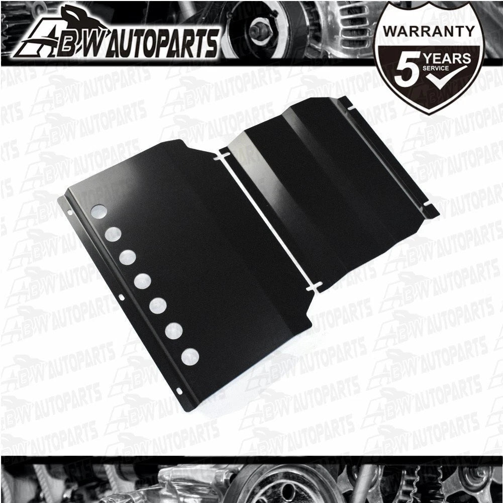 Steel Bash Plate Heavy Duty 3mm Black fit for Mitsubishi Triton MN/ML 2006-2015