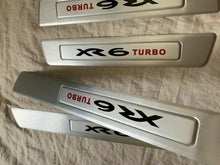 Load image into Gallery viewer, XR6 TURBO DOOR SEAL SCUFF PLATE SET SUITS FORD FG SERIES, FRONT AND REAR SET