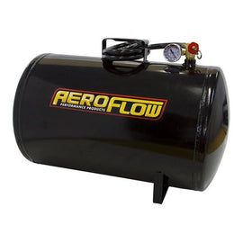 Aeroflow AF77-3001 10 Gal Portable Air Tank Black With Tank Valve 125 Max PSI