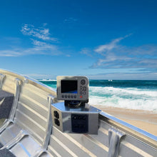 Load image into Gallery viewer, Oxidation Aluminium Side Console Boat Switch Panel Sounder Mount Alloy Bracket