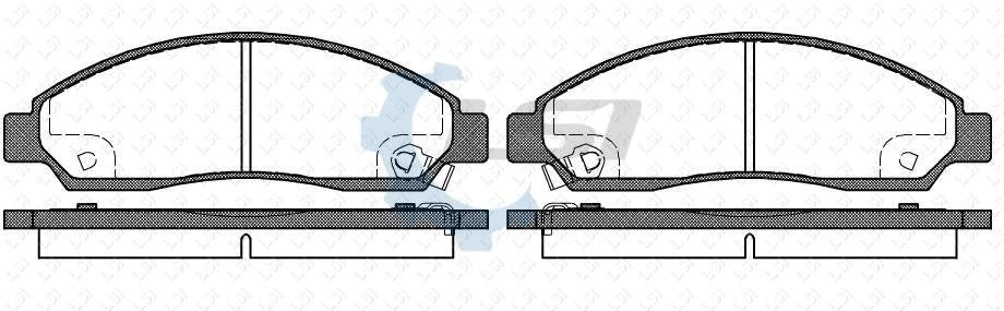 Front Brake Pads and Disc Rotors Set for Holden RODEO RA 4WD 3.5 V6 2003 - 2005