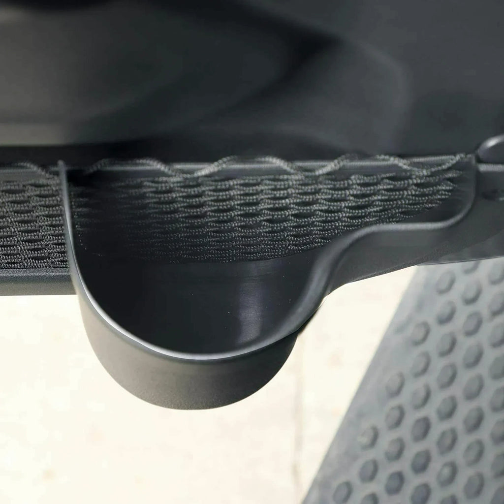 Black Front Door Pocket Storage Tray Organizer Box For Jeep Wrangler JL 2018-20