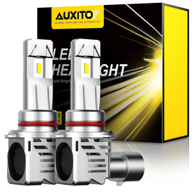 AUXITO 9005 HB3 LED Globes 6500K Headlight Conversion Bulbs High Beam Brighter
