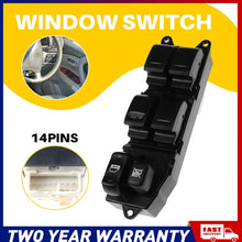 Load image into Gallery viewer, Master Power Window Switch Control Fit Toyota Landcruiser HDJ100 FZJ105 1998-02
