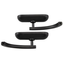Load image into Gallery viewer, 2X Black Motorcycle Mini Oval Rear View Mirrors For Harley V Rod Night Rod Dyna
