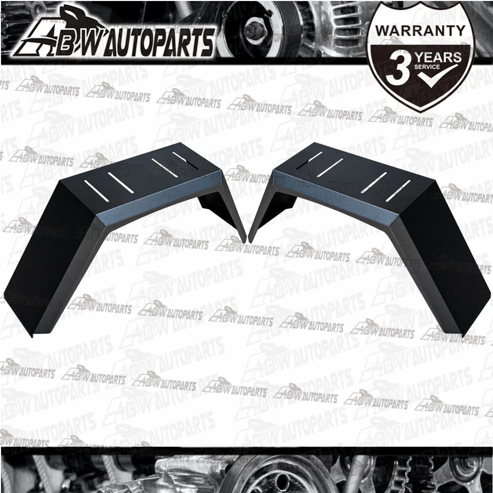 Pair Of Quality Steel 4x4 4WD Wheel Arch Mud Guard 3mm Thick Flat Plate