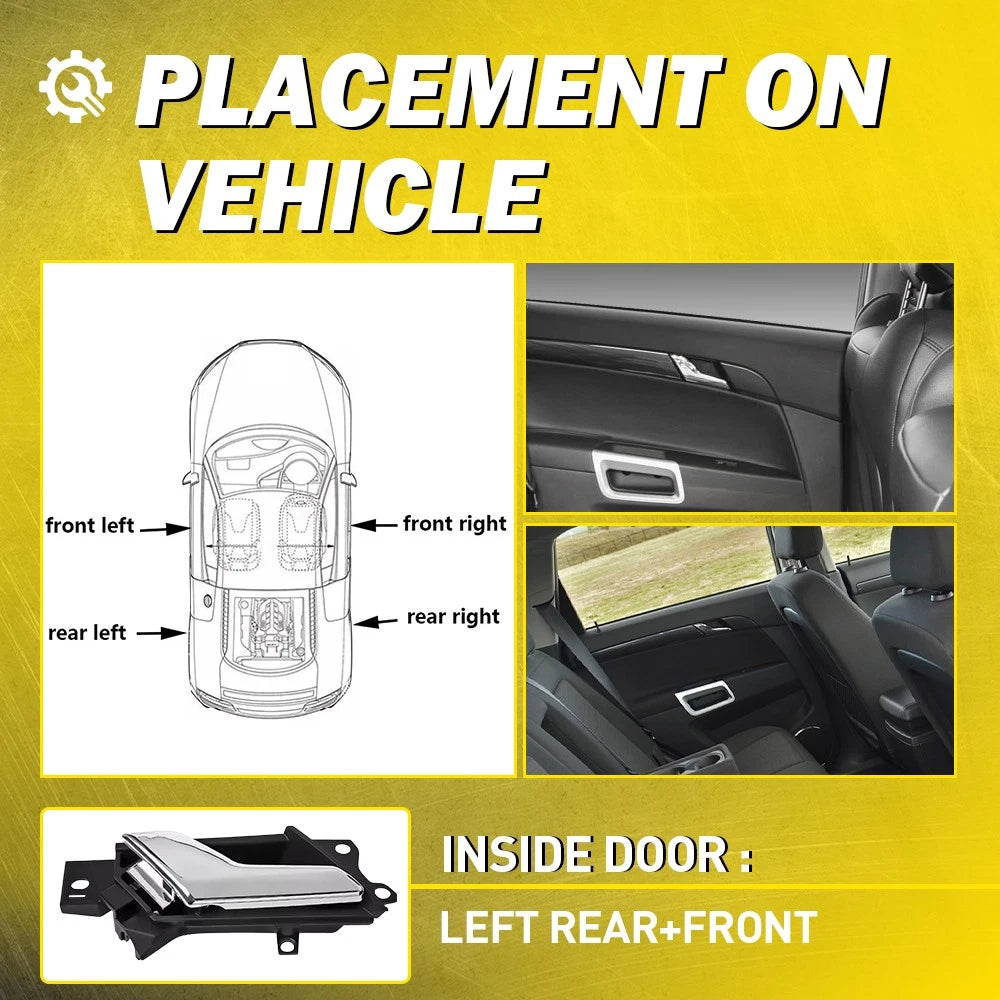 1-20X Left Right Front/Rear LH/RH Inner Door Handle For Holden Captiva NEWA