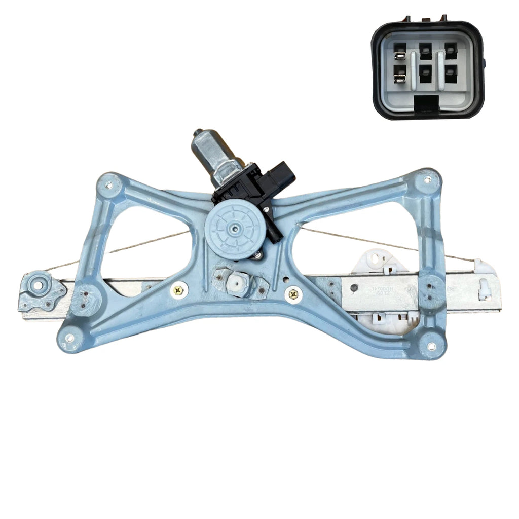 Front Left Window Regulator With Motor 2 Pins for Honda Civic FD 2006 - 2012