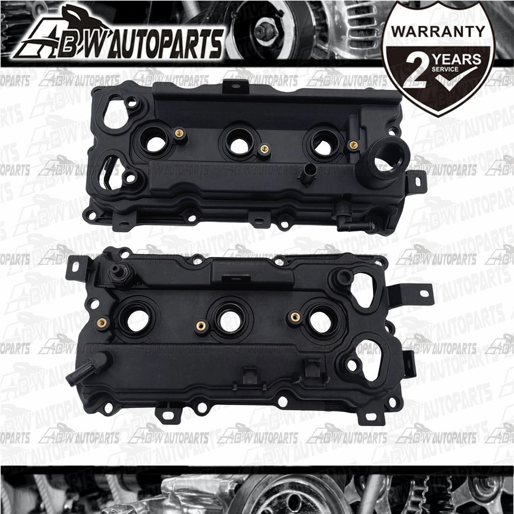 Engine Valve Cover Pair w/ Gasket LH RH Sides for Nissan Infinity VQ35HR