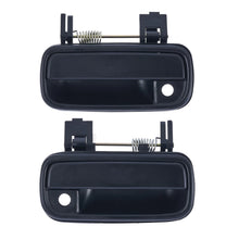 Load image into Gallery viewer, 2pc Set FRONT LEFT + RIGHT Door Handle Outer Black For Toyota Hilux 1997 -05