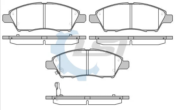 Front Brake Pads and Disc Rotors Set for Nissan MICRA K13 1.2 1.5 2010-2017