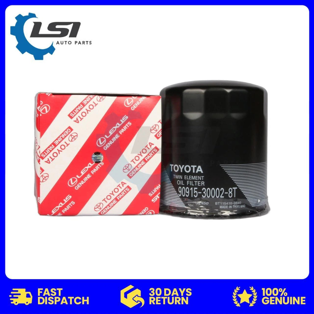 1x Toyota Oil Filter Z334 fits Toyota Land Cruiser 100 Series 4.2 TD (HDJ100)