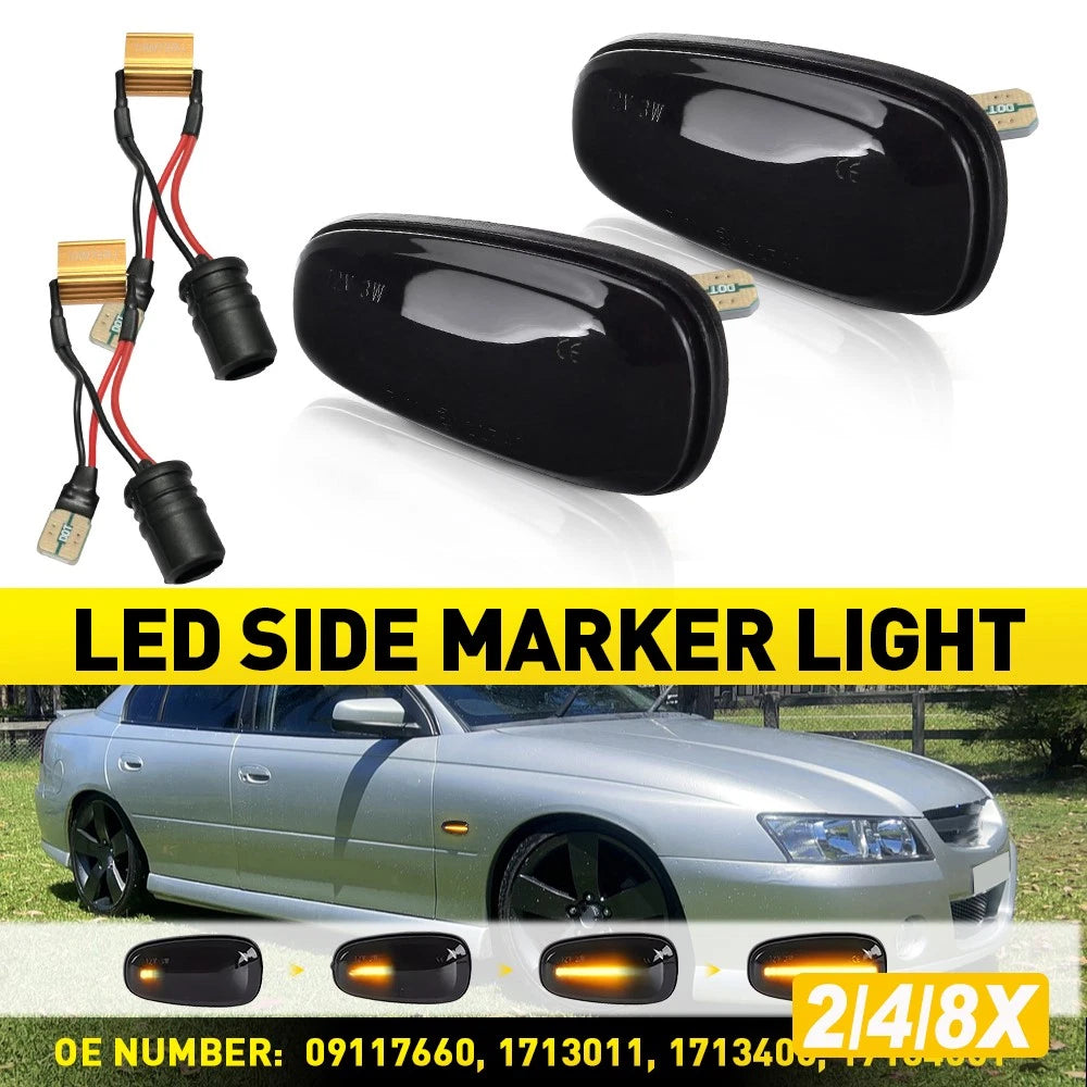1/2/4Pair Indicator Guard Repeater Light For Holden Commodore VZ TS 1713011 12V