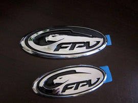 NEW CHROME FPV BADGE FOR FG SERIES XR6/XR8/SEDAN/UTE/TURBO
