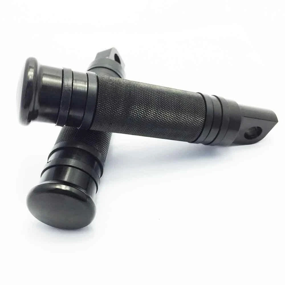 Black Foot Peg & Toe Shifter & Handlebar Grips for Harley for Softail for Dyna S