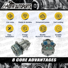 Load image into Gallery viewer, Sanden 508 Style A/C AC Compressor &amp; Mounting Bracket For Chevy/Ford/GM AU