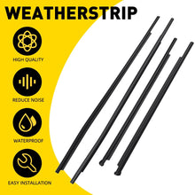 Load image into Gallery viewer, Window Seals Weather Strip for 4 Door 2015-2023 Toyota Hilux UTE Double Cab