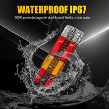 Load image into Gallery viewer, 4X Submersible/Waterproof 122 LED Stop Tail Lights Kit Boat Truck Trailer lights