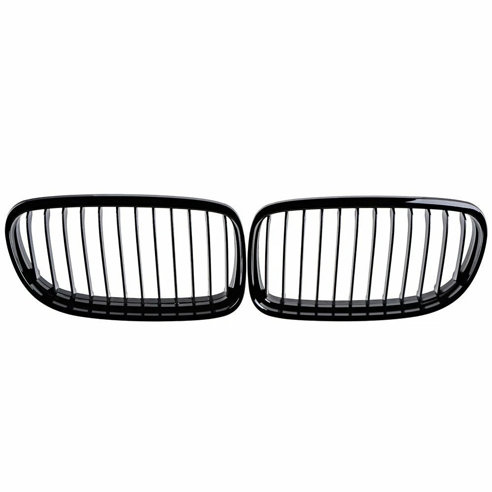 For BMW E90 E91 LCI Sedan 09-11 Front Kidney Grille Grill 323i 325i Gloss Black