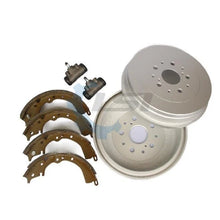 Load image into Gallery viewer, Rear Brake Shoes, Drums &amp; Wheel Cylinders Kit for Hilux 2WD